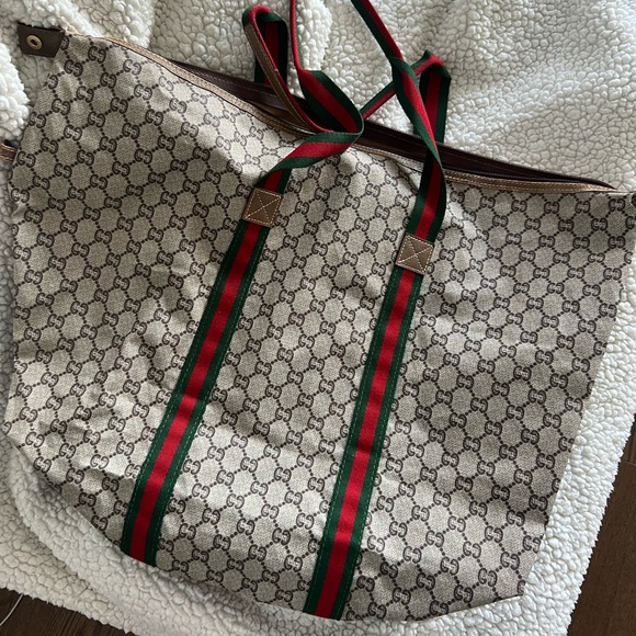 Vintage Gucci Plus Tote Bag - Picture 3 of 5